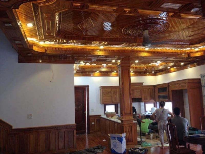 Mẫu Trần Gỗ Tự Nhiên TGTN-0011
