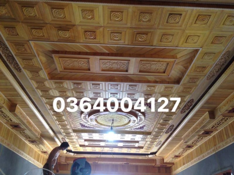 Mẫu Trần Gỗ Tự Nhiên TGTN-0022