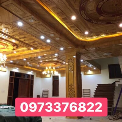 Mẫu Trần Gỗ Tự Nhiên TGTN-0068