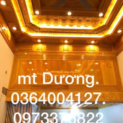 Mẫu Trần Gỗ Tự Nhiên TGTN-0069