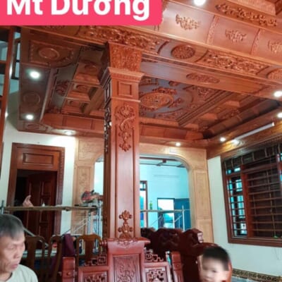 Mẫu Trần Gỗ Tự Nhiên TGTN-0074