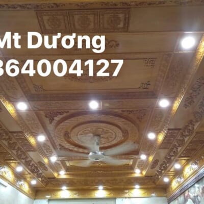 Mẫu Trần Gỗ Tự Nhiên TGTN-0075